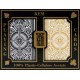 Cartes a jouer KEM Black and Gold, Wide, Regular