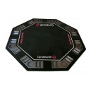 dessus de table de poker noire pliable 4 cartamundi